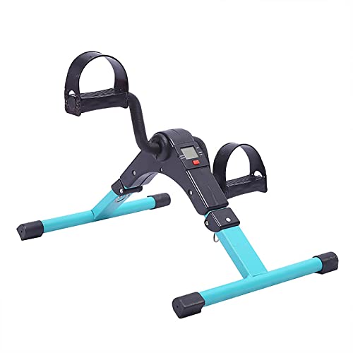 Bicicleta est tica plegable,Pedales Estaticos,Mini Bicicleta Estática,Equipo portátil para entrenamiento de brazos para piernas en casa Bicicleta A