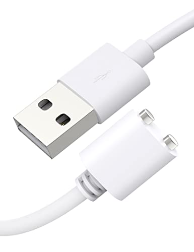 Bicmice Cable de carga magnético USB DC de 2.6 pies (7 mm)