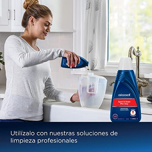 BISSELL SpotClean C3 Quitamanchas para Alfombras y Tapicería. Limpiador Portátil para una Limpieza Rápida y Fácil de Alfombras, Escaleras y Asientos de Coche