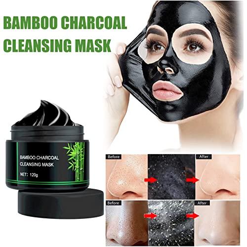 Blackhead Remover Mask,Mascarilla Exfoliante Facial,Puntos Negros Mascarilla,Mascarilla de Carbón,Deep Cleansing Mask,Contra Puntos Negros y Acné