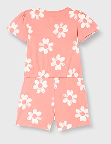 blue seven Mädchen Jumpsuit Pantalones Cortos, Flamingo Orig, 9-12 Months (Pack de 2) para Bebés