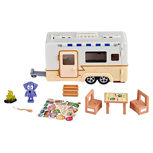 Bluey's Caravan Playset, 2.5-3 inch figures