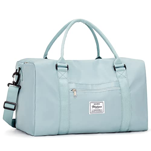 Bolsa de Deporte de Viaje, Bolsa Grande de Gimnasio para Mujer, Bolsa de Fin de Semana, Bolsa de Transporte para avión, Bolsa de Playa para Mujer, Bolsa de Noche,Bolsa de Equipaje con Bolsa húmeda