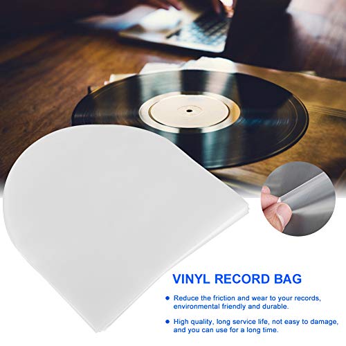 Bolsa para Discos, Protección Bolsa para Discos de Vinilo Resistente Al Desgaste de 7 Pulgadas para Discos de Vinilo de 7 Pulgadas