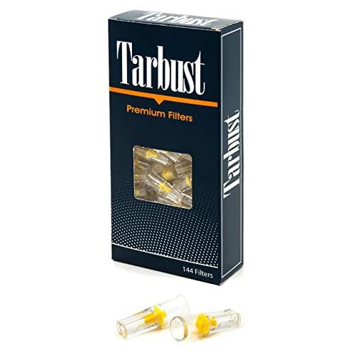 Boquillas tabaco, filtros tabaco, Filtros de cigarrillos Tarbust, filtros de cigarrillos para tamaños regulares y King, filtros desechables Tar Bust para tamaños regulares y King, 144 por paquete