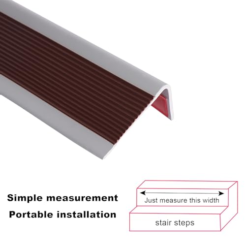 Borde De Goma Antideslizante Para Bordes De Escalones, Barra De Ajuste De Bordes De Escalones De Metal En Forma De L Para Azulejos, Alfombras, Bordes De Escaleras Interiores Y Exteriores ( Color : W2.