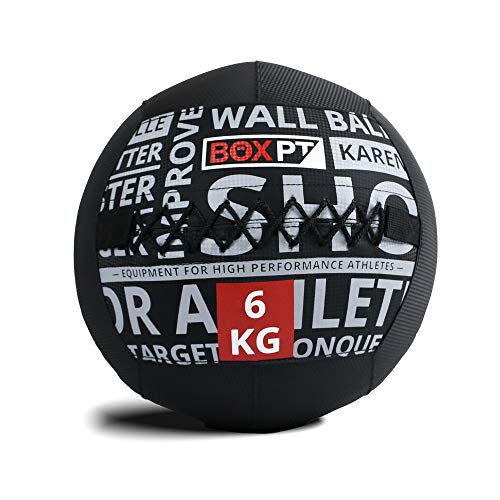 BOXPT Balón Medicinal en PVC 9kg (Negro)