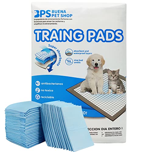 BPS® Empapadores de Entrenamiento para Perros Gatos Perfumes con Feromonas para Atraer los Cachorros y Simplificar el Entrenamiento (60pcs 60 * 60cm) BPS-2168 * 2