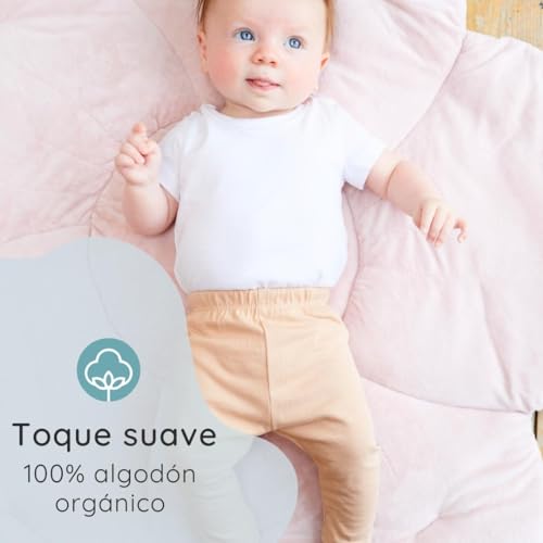 Bramble & Bear Leggins Bebé y Niño/Niña Pequeño/a (Pack de 3) - Suaves Leggins Unisex para Bebés de 0 a 3 Años - Leggins de Algodón Orgánico con Cintura Elástica - Ropa de Bebé Cómoda, Bonita y Cálida