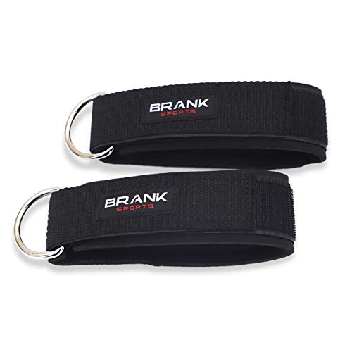 BRANK SPORTS Correas De Tobillo para Gomas Elasticas - Gomas y Cintas Elásticas Musculación - Esculpe y Fortalece Todo El Cuerpo - Gomas Elasticas - Gimnasio En Casa y Ejercicio En Casa