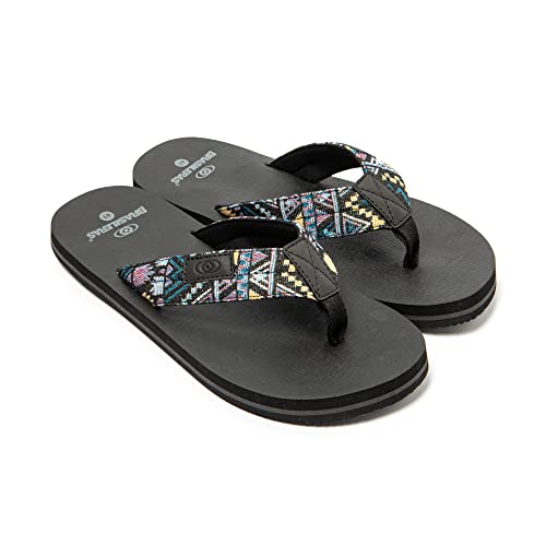 Brasileras Chanclas De Playa De Hombre Azteca Suela Antideslizante Chanclas Dedo Estilo Surf Comodo De Primavera Verano para Interior o Exterior del 41 Al 46 EU