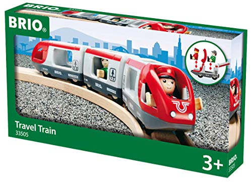 BRIO WORLD - Tren de pasajeros, vehículos para Circuito de Tren BRIO, 5 Piezas, Edad 3+ Años