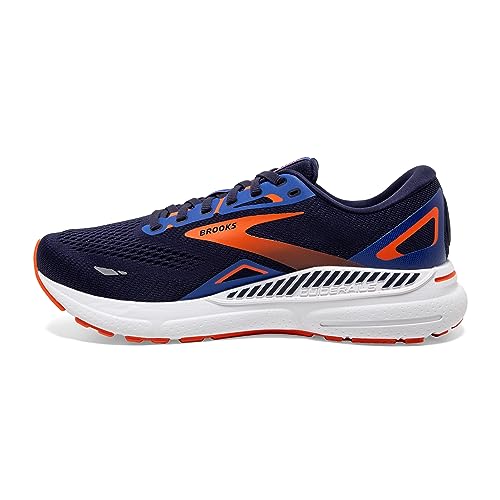 Brooks Adrenaline Gts 23, Zapatilla de deporte Hombre, Azul (Peacoat Orange Surf The Web), 42 EU