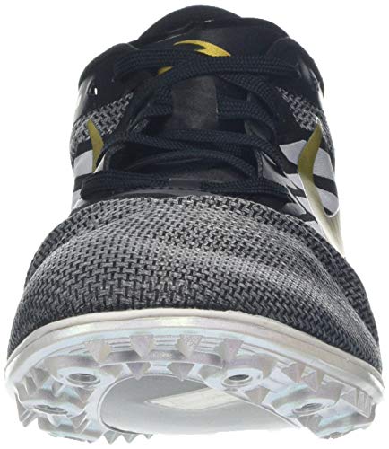 Brooks Elmn8 V4, Zapatillas de Running Unisex Adulto, Multicolor (Black/Gold/White 047), 47.5 EU