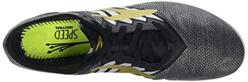 Brooks Elmn8 V4, Zapatillas de Running Unisex Adulto, Multicolor (Black/Gold/White 047), 47.5 EU