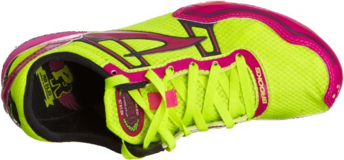 BROOKS PR MD 54.26 Zapatilla Clavos Señora, Rosa/Amarillo, 44.5