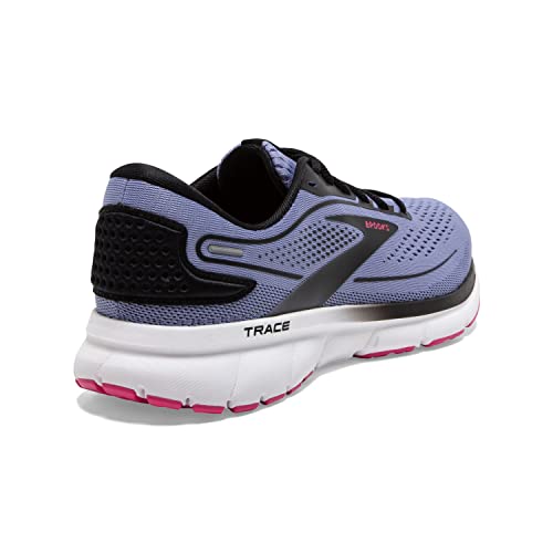 Brooks Trace 2, Zapatillas para Correr Mujer, Purple Impression Black Knocko, 40.5 EU Estrecho