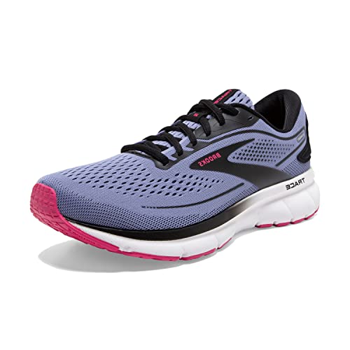 Brooks Trace 2, Zapatillas para Correr Mujer, Purple Impression Black Knocko, 40.5 EU Estrecho