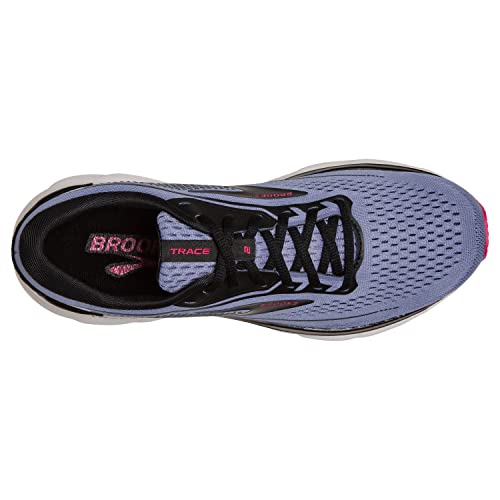 Brooks Trace 2, Zapatillas para Correr Mujer, Purple Impression Black Knocko, 40.5 EU Estrecho