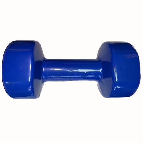 BSFIT® Juego de 2 Mancuernas Antideslizantes de Vinilo, de 8 kg con Diseño Hexagonal Anti-Rodadura, Ergonómicas, Pesas y Mancuernas para Gimnasio en Casa