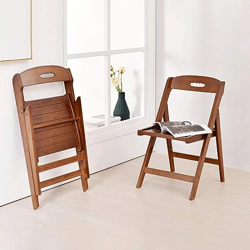 BtpOuy Silla Plegable Silla Plegable Estable para Exteriores, Muebles de bistró de Madera, Taburete de Ocio, cómodas sillas de salón para el hogar, Restaurante, Hotel para Casa Hotel Restaurante