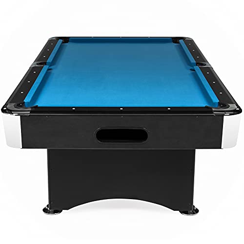 Buckshot Mesa de Billar 7ft Manhattan (213x122cm) - Billar Americano - Pool 7 ft - 110kg - Retorno de Bolos Automático - Accesorios Incluidos