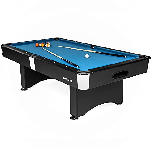 Buckshot Mesa de Billar 7ft Manhattan (213x122cm) - Billar Americano - Pool 7 ft - 110kg - Retorno de Bolos Automático - Accesorios Incluidos