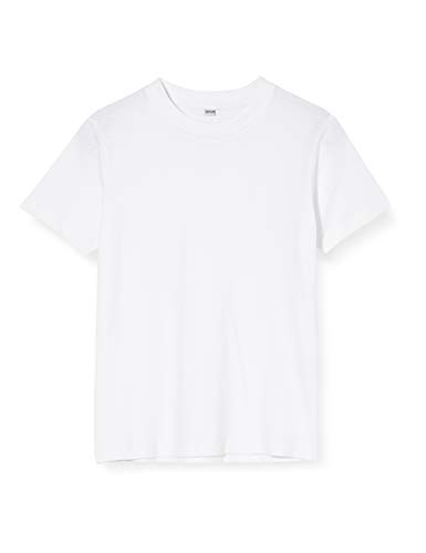 Build Your Brand Kids Basic tee Camiseta, Blanco, 146-152 cm para Niños