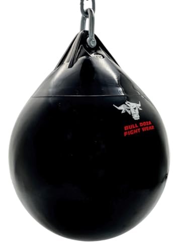 BULL DOZA FIGHT WEAR Basic Line - Bolsa de Boxeo de Agua, Resistente, Impermeable, Varios tamaños (M (40cm) 33kg)