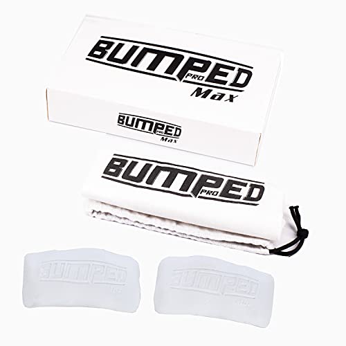 BUMPEDPRO MAX Protector de Nudillos nudilleros almoadillas Protege Guarda Salva Cubre Manos Proteccion de Puños Blanco Talla L