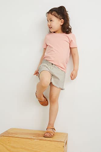 C&A Niños: niñas Shorts Blanco Roto 116