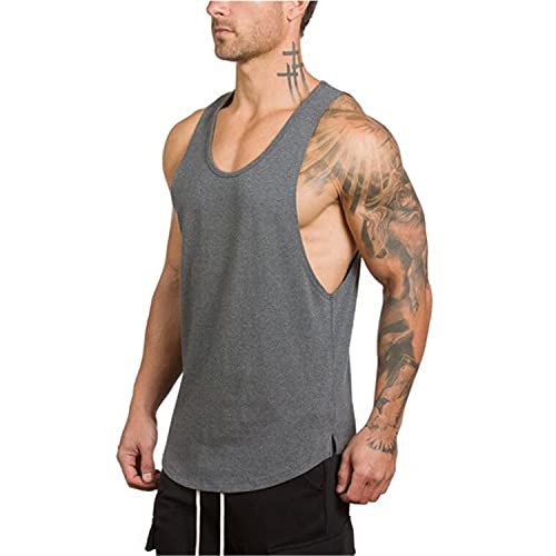 Cabeen Camiseta de Tirantes Hombre Sin Mangas Deportivas Entrenamiento de Fitness Gimnasio