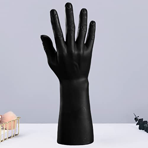 Cabilock Guantes Maniquí de Mano de 2 Piezas Joyería Estante de Maniquí de Mano Anillo de Exhibición de Dedo Maniquí Soporte de Joyería de Mano Soporte de Exhibición para Hombre Esposas