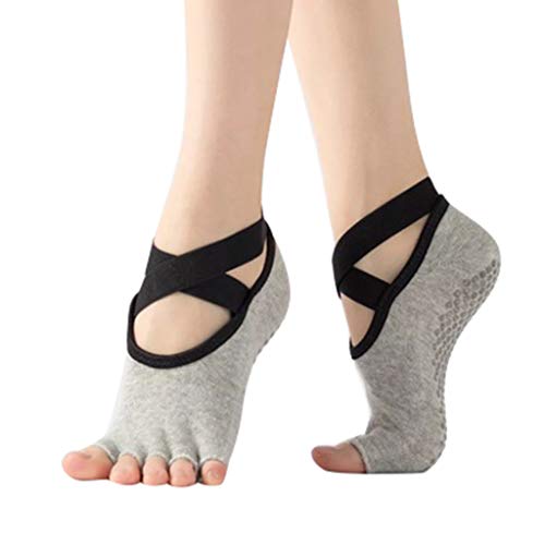 Calcetín Antideslizante Calcetines de yoga de verano Calcetines de ciclismo transpirables antideslizantes sin fisuras for mujeres y calcetines de medalidad de medias tachonados for ballet Calcetines D