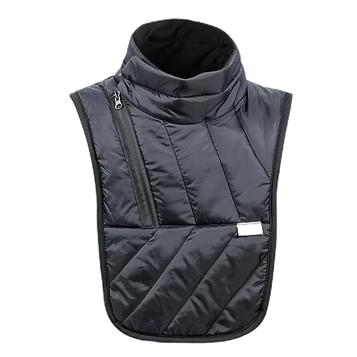 Calentador De Cuello Moto, Bufanda Calentadora Cuello Para Moto A Prueba Viento, Equipo Cálido Invierno Bufanda, Protector Térmico Contra El Viento Para El Pecho, Hombros, Cuello, Protector Térmico