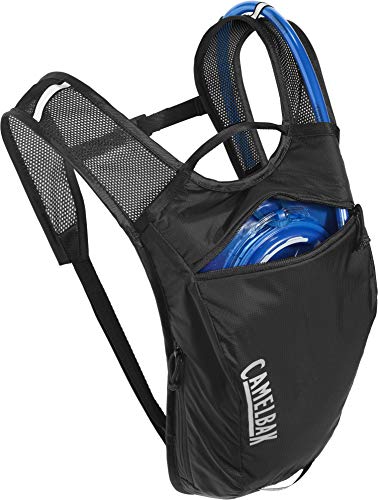 CAMELBAK Hydrobak Light, 1.5 l, Unisex Adulto, Negro, Plata, Talla única