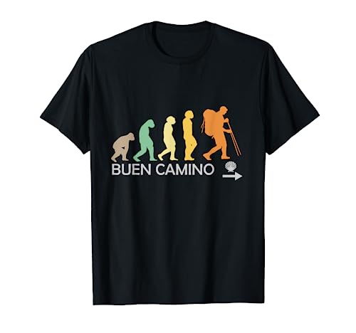 Camino de Santiago Compostela Buen Camino Peregrino Camiseta