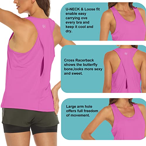 Camiseta Deportiva de Tirantes para Mujer - Diseño Clásico y Cómodo para Entrenamiento, Yoga, Correr y Más Bullet Points