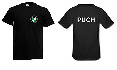 Camiseta, diseño de Puch Negro L