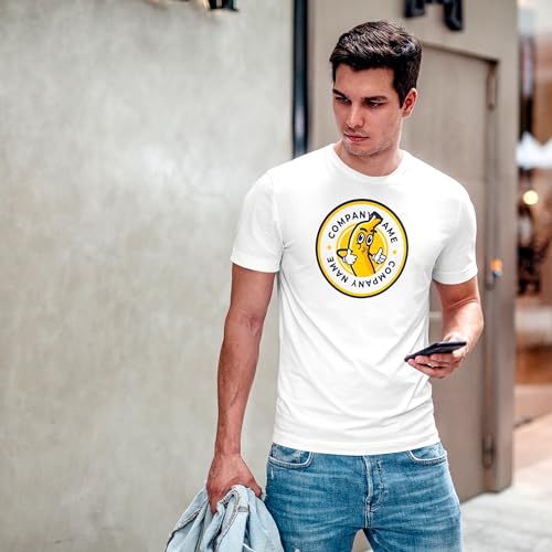 Camiseta Personalizada Sé Original y Exclusivo Camiseta Blanca o Negra Personaliza a Todo Color Impresión en DTG o DTF · Algodón 100% ‍ Unisex ‍ (L, Blanco)