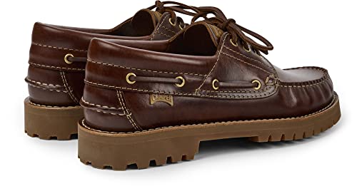 Camper Nautico-15233, Zapatos Hombre, Marrón (Medium Brown), 42 EU