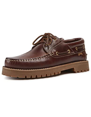 Camper Nautico-15233, Zapatos Hombre, Marrón (Medium Brown), 42 EU