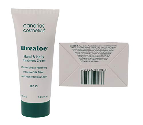 Canarias Cosmetics urealoe Crema de manos, 1er Pack (1 x 100 g)