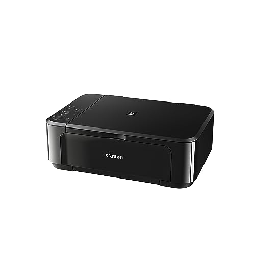 Canon Pixma MG3650S Impresora Multifunción 3 en 1, Sistema de Inyección de Tinta, Impresión, Escaneo y Copia, WiFi, Impresión a Doble Cara, Cartuchos Fine, Alimentación de Papel Frontal, Negro