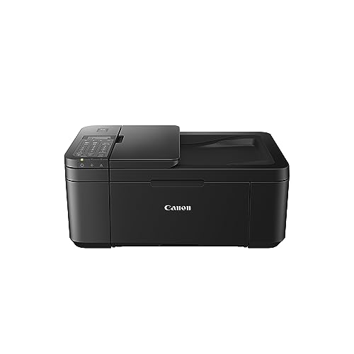 Canon Pixma TR4650 Impresora Multifunción 4 en 1, Sistema de Inyección de Tinta, Impresión, Escaneo, Copia y Fax, WiFi, Cartuchos Tinta XL, ADF de 20 Hojas, Impresión a Doble Cara Automática, Negro