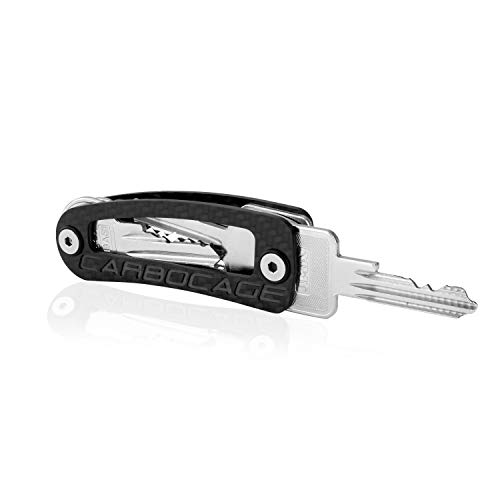 CARBOCAGE KEYCAGE Key Organizer Carbon - Organizador de Llaves - Porta Llaves - Llavero - Made in Germany