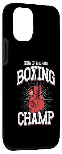 Carcasa para iPhone 14 King Of The Ring Boxing Champ | Lucha | Guantes Boxer