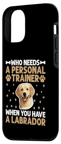 Carcasa para iPhone 15 Pro Quién necesita un entrenador personal cuando tienes un labrador