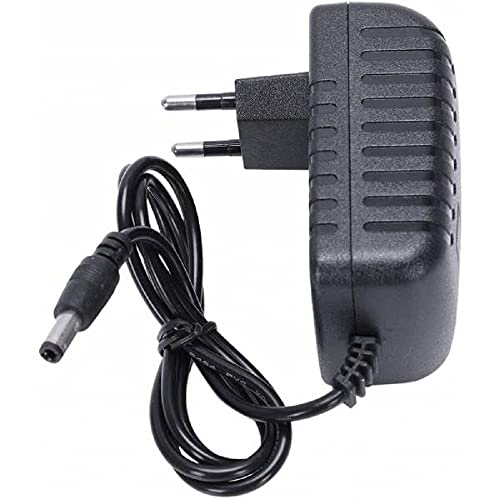 Cargador ESP Cargador Corriente 12V Compatible con Reemplazo para Bicicleta Eliptica Salter RS-23 Recambio Replacement