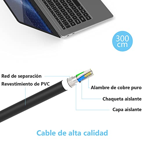 Cargador Portátil Alimentación Adaptador 65W para Lenovo IdeaPad 100S, 110,120,120S, 130,310,320,330,510S, 510,530S, S145 S340, Yoga 310,510,710, Flex 4 5 6 Series, Air 12/13/15